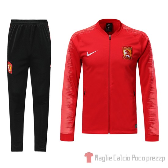Tuta da Track Guangzhou Evergrande 2019/2020 Rosso - Clicca l'immagine per chiudere